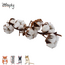 Zooply Katoenbollen op tak - Droogbloemen voor hamsters en andere knaagdieren - 80 gram