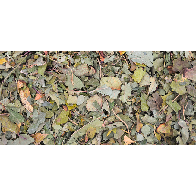 Zooply Pruimenblad - Gedroogd(e) blad voor konijnen, cavia's en knaagdieren - 350 gram