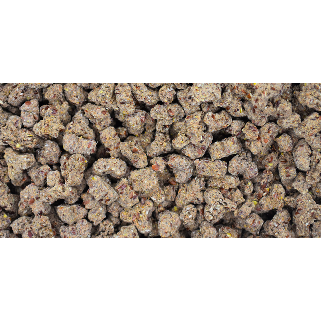 Zooply Lijnzaadbrokken - Natural Snack for Rabbits, Guinea Pigs and Small Rodents - 500 grams
