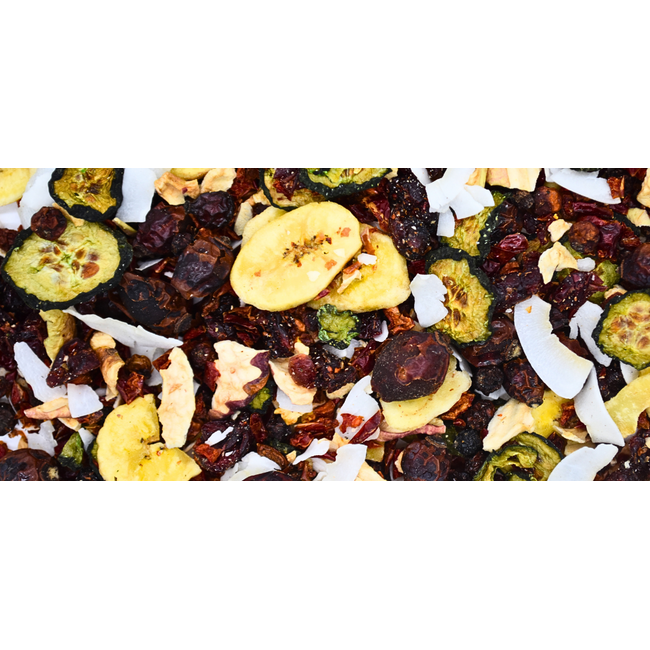 Zooply Vitamine C Mix - Snack van paprika en rozenbottel voor cavia's en andere knaagdieren - Extra vitamine C