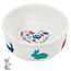 Feeding Bowl - Cute Feeding Bowl for Rabbits - White with print - 11 cm