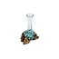 Bloemenhouder - Glas op Gamal wortel - 25 cm