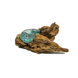 Gigan Garden & Deco Voerbak / zandbad - Glas op Gamal wortel - 25 cm