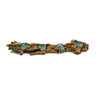 Gigan Garden & Deco Voerbak / zandbad - Glas op Gamal wortel - 80 cm
