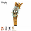 Gigan Garden & Deco Graafbak/Zandbad op Gamal Stam - Decoratieve glazen graafbak voor knaagdieren - 20 cm