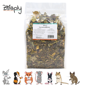 Zooply Fruit & Kruidenmix - 500 gram