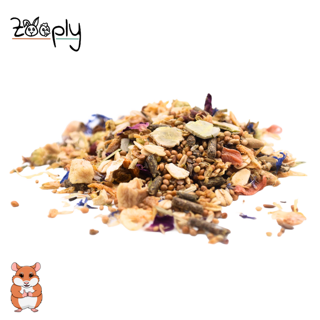 Zooply Dwerghamstervoer - Complete voeding voor dwerghamsters - 1,5 kg