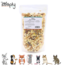 Zooply Fish and Chips Snackmix voor ratten en andere knaagdieren – hartige snack – 250 gram