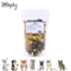 Zooply Erwtenstamppot - Snackmix van erwt, zoete aardappel, pastinaak, wortel, courgette, selderij en komkommer voor konijnen, cavia's en knaagdieren - Gezonde snack