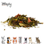 Zooply Groente & Kruidenmix - Mix van gedroogde bladeren, groenten en fruit voor konijnen, cavia's en knaagdieren - 500 gram