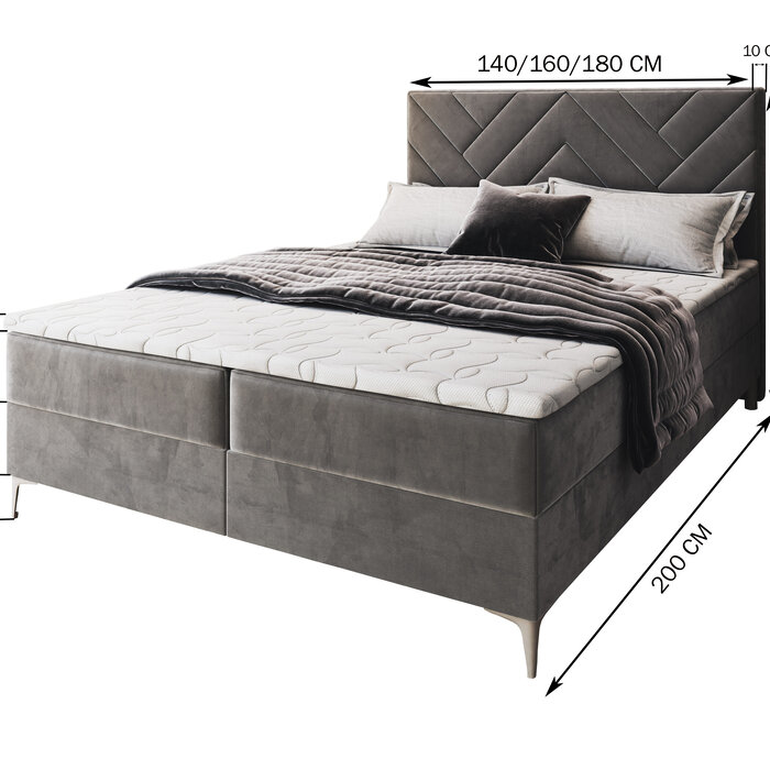 Boxspring Avenue 140x200cm