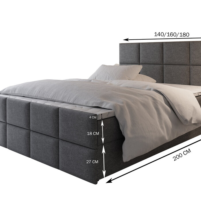 Boxspring Cadiz 160x200cm