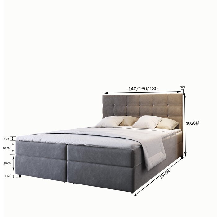 Boxspring April 160x200cm