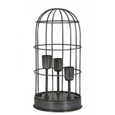 Tafellamp 3L Ø21x43 cm Carandira vintage tin