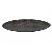 Schaal Ø31x3,5 cm HOVAG antiek zilver