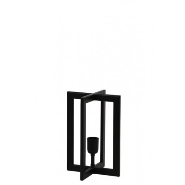 Light en Living Tafellamp 21x21x30 cm MACE mat zwart