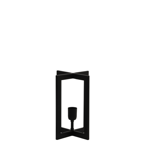 Light en Living Tafellamp 21x21x30 cm MACE mat zwart