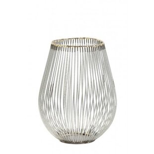 Theelicht Ø16x20 cm VENADE antiek zilver
