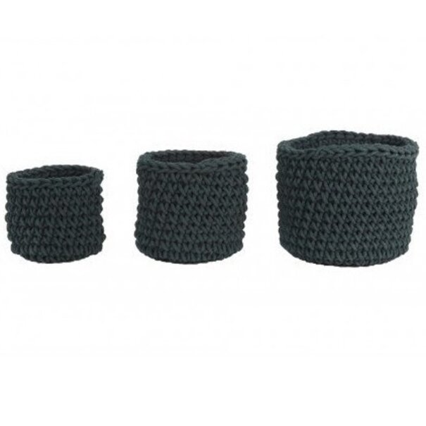 Light en Living Mand Set van 3  Abari donkergroen
