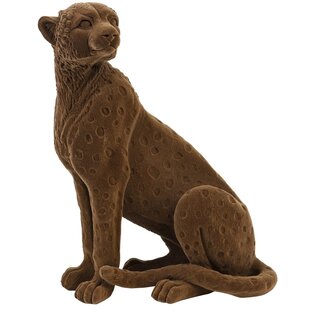 Ornament Cheetah velvet of zwart