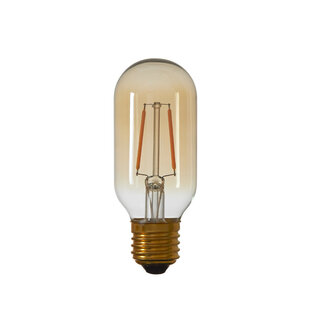 LED staaf breed Ø4,5x11 cm LIGHT 2W amber E27