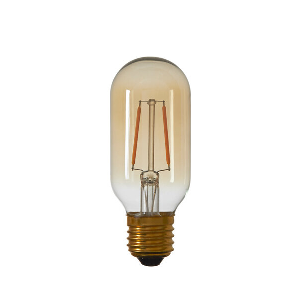 Light & Living LED staaf breed Ø4,5x11 cm LIGHT 2W amber E27