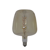 Deco LED Ø16x23 cm LIGHT 6W amber E27 dimbaar