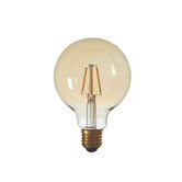 Deco LED globe Ø9,5x13 cm LIGHT 3W amber E27