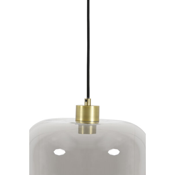 Light en Living Hanglamp Ø29,5x23 cm JESSIE smoke glas