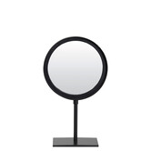 Spiegel rond 20x10x35 cm LURI mat zwart