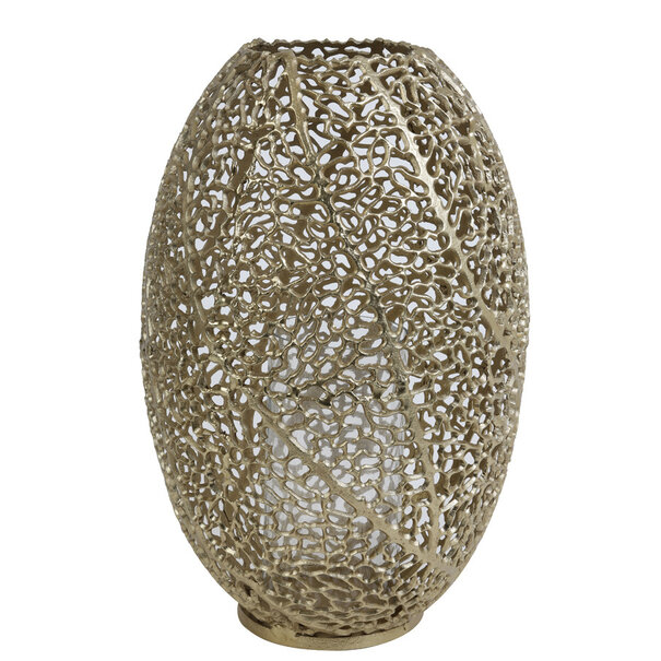 Light en Living Windlicht SINULA antiek goud - 2 maten