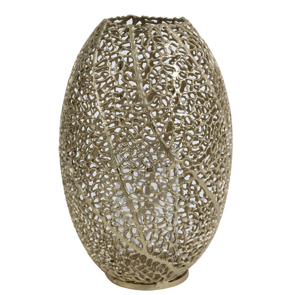 Light en Living Windlicht SINULA antiek goud - 2 maten