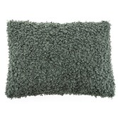 Kussen Dolly Blauw - Zacht Sierkussen 60 x 45 cm