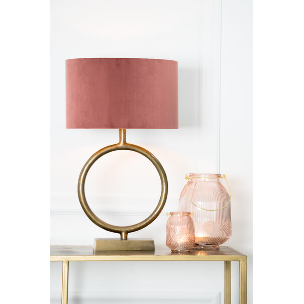 Light en Living Lampvoet LIVU ruw antiek brons - Diverse afmetingen