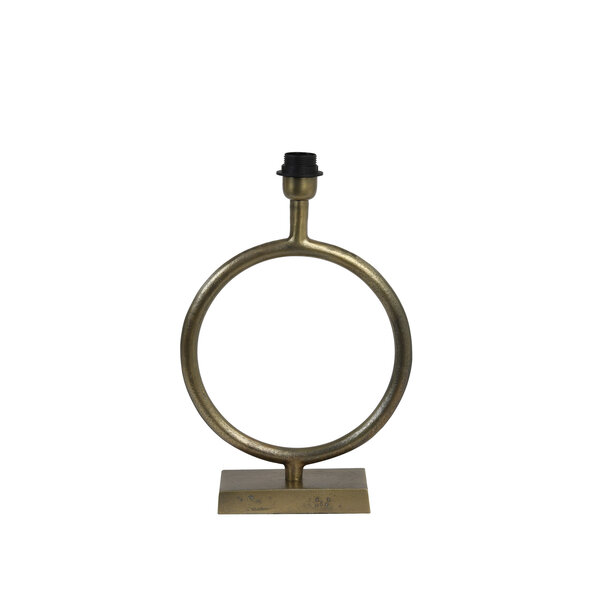 Light en Living Lampvoet LIVU ruw antiek brons - Diverse afmetingen