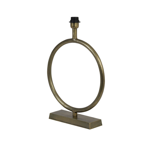 Light en Living Lampvoet LIVU ruw antiek brons - Diverse afmetingen