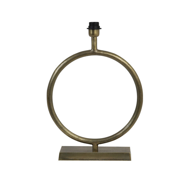 Light en Living Lampvoet LIVU ruw antiek brons - Diverse afmetingen