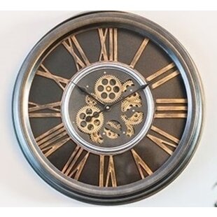 Wandklok Grant Grijs 52,5 cm