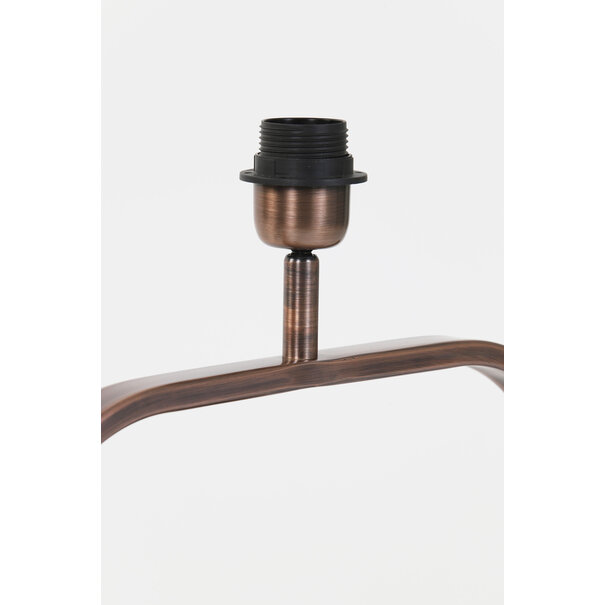 Light en Living Lampvoet JAMIRO antiek  koper - 2 maten