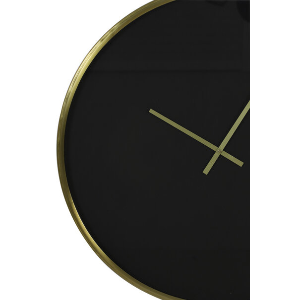 Light en Living Klok Ø41 cm SEPONI zwart-goud van Light & Living