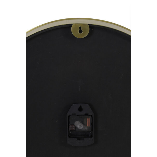 Light en Living Klok Ø41 cm SEPONI zwart-goud