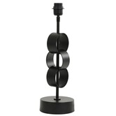 Lampvoet Ø15x42 cm CIRCULUM mat  zwart