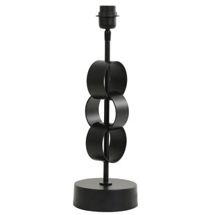 Lampvoet Ø15x42 cm CIRCULUM mat  zwart