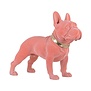 Decoratief beeld Dog Spike roze