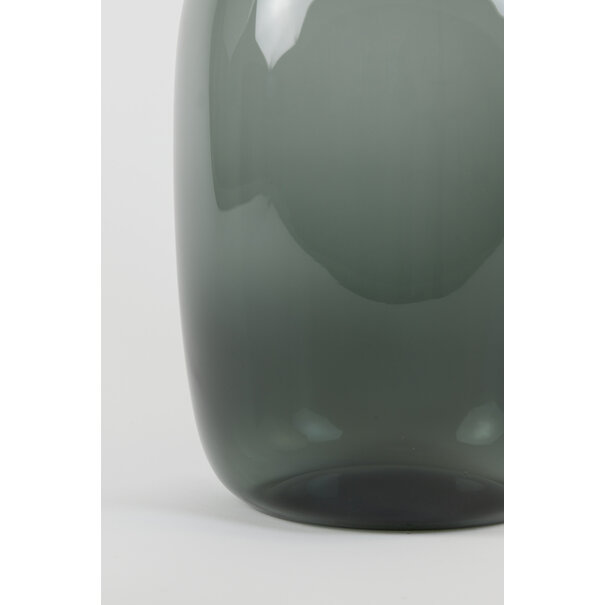 Light en Living Vaas Ø25x35 cm KEIRA glas grijs