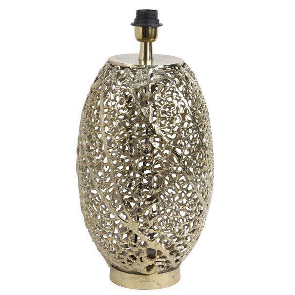 Light en Living Lampvoet SINULA goud Ø26x44 cm van Light & Living