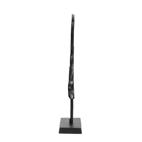 Light en Living Ornament FACE mat zwart - 2 maten