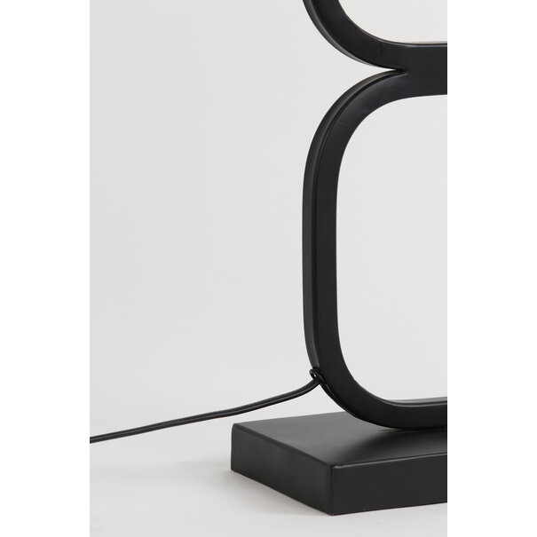 Light en Living Lampvoet 23x11,5x69 cm LUTIKA mat  zwart