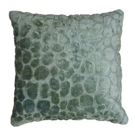 Sierkussen FLORIAN Grijs-Groen 45x45 cm