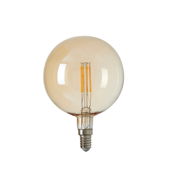 Light & Living LED globe Ø9,5 cm LIGHT 4W amber E14